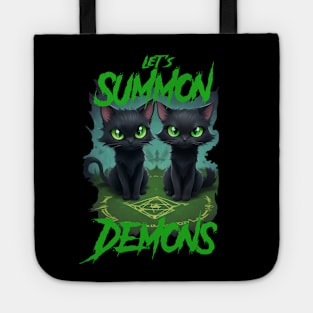 Let's Summon Demons - Evil Black Cats Edition 2 Tote