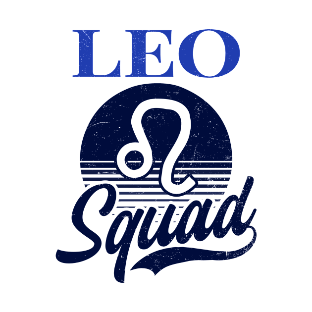 Leo Zodiac Shirt | Vintage Retro Squad by Gawkclothing