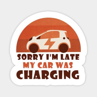 Electric car charging Magnet