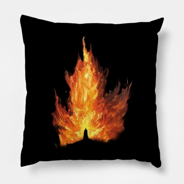 Dark Souls Storytelling Pillow by KatelynnCold Brew