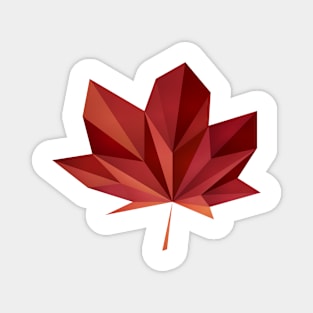 Red Maple Leaf Magnet