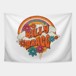 Retro Rainbow - Billy Bragg Tapestry