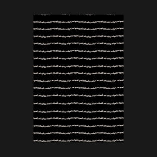 Barbed Wire pattern T-Shirt