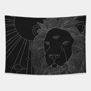 Astral Lion Tapestry