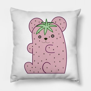 Strawberry Gummy Bear Pillow