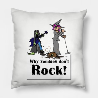 Zombies Shouldn't Headbang Pillow