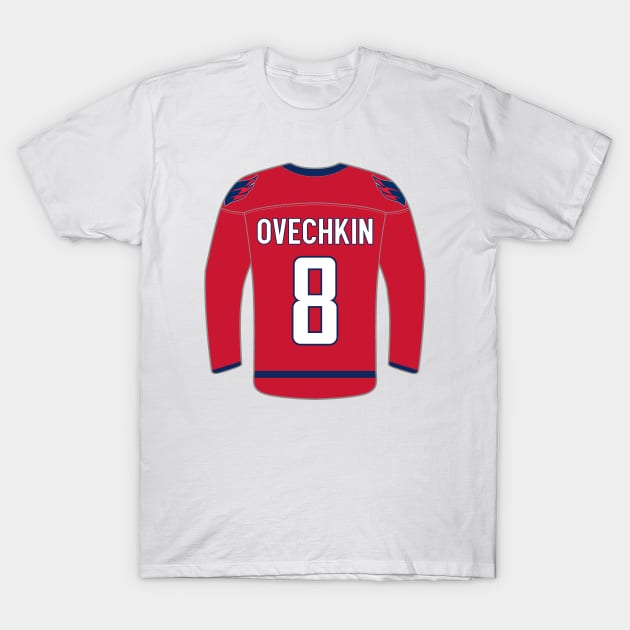 Girls Youth Alexander Ovechkin White Washington Capitals Fashion Player  Jersey