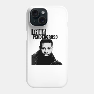 Teddy pendergrass // Style retro // Halftone Phone Case