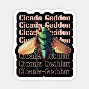 Cicadas "Cicada-Geddon" Magnet