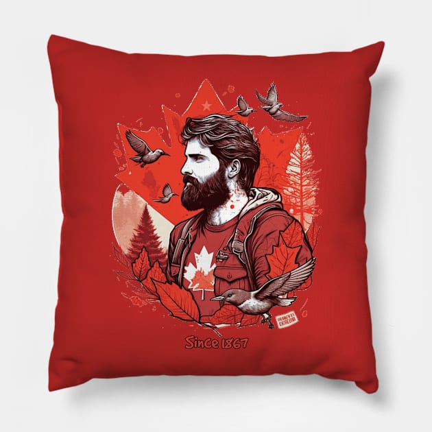 Canada Pillow by Teeboom St