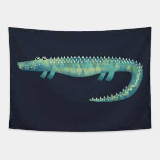 Alligator or Crocodile Tapestry