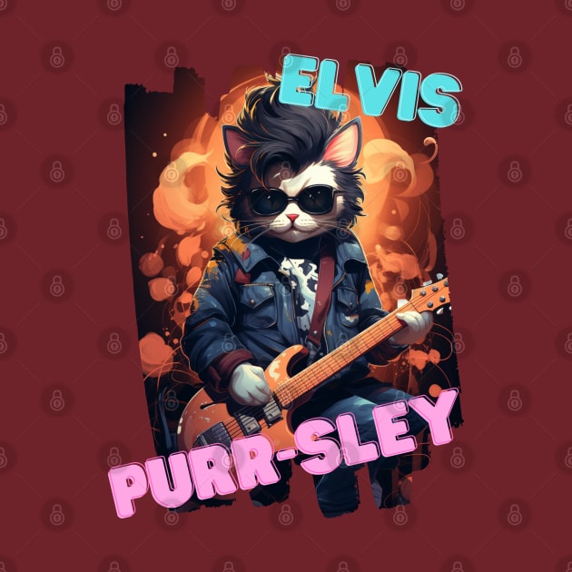 Elvis-Style Cat: "Elvis Purrsley" by LionCreativeFashionHubMx