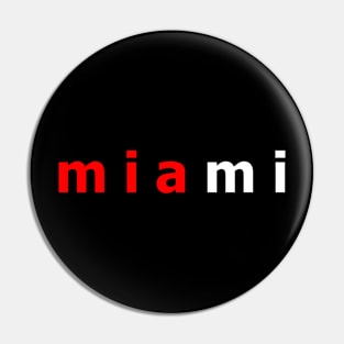 Miami Airport Code, MIA Pin