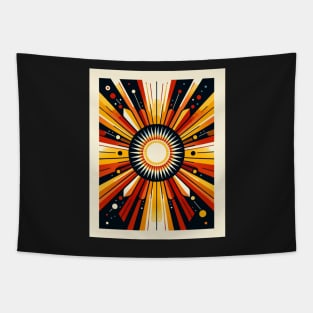 Radiant Brilliance: Solar Flare Symphony Tapestry