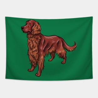 Irish Red Setter Dog Tapestry