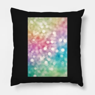 Rainbow Sparkles Pillow