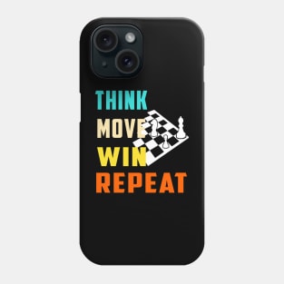 Funny Chess Player Board Game - Chess Play Steps Phone Case