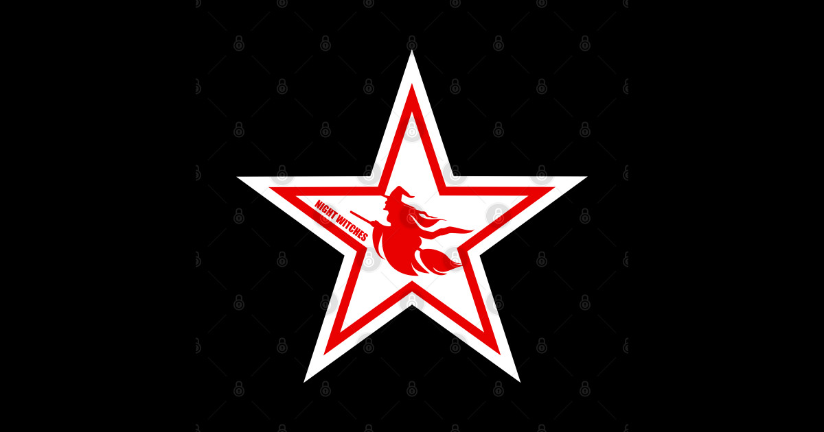 WW2 Night Witches 588th Night Bomber Regiment Sticker TeePublic