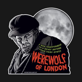 Werewolf of London - Black & White Version T-Shirt