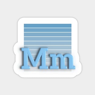 M - letter Magnet