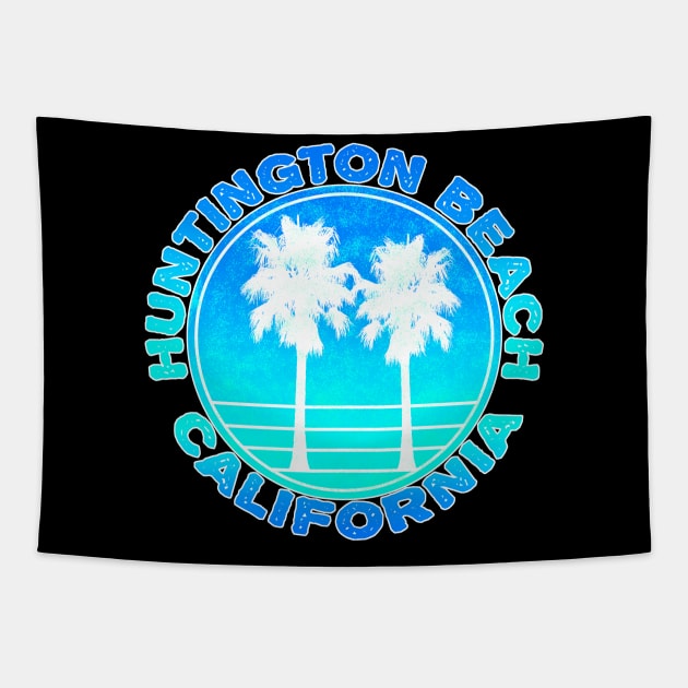 Surf Huntington Beach California Surfing Tapestry by heybert00