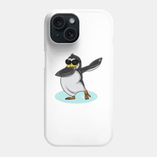 'Dabbing Dancing Penguin' Funny Dabbing Animal Gift Phone Case