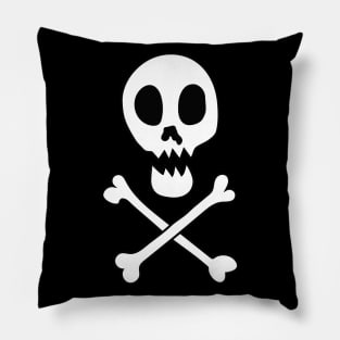 Skull and Crossbones Pillow