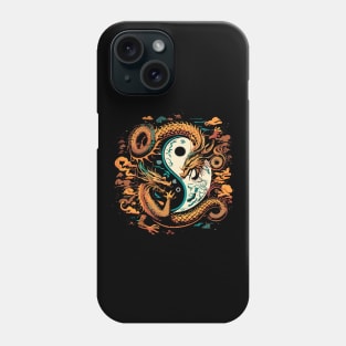 Chinese Year of the Dragon - Yin and Yang Design Phone Case
