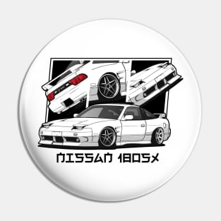 Nissan 180SX JDM Car Pin