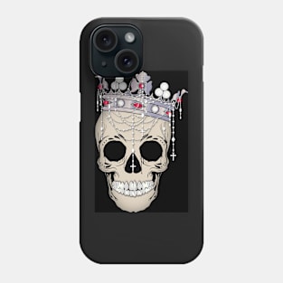 Crown skull Phone Case