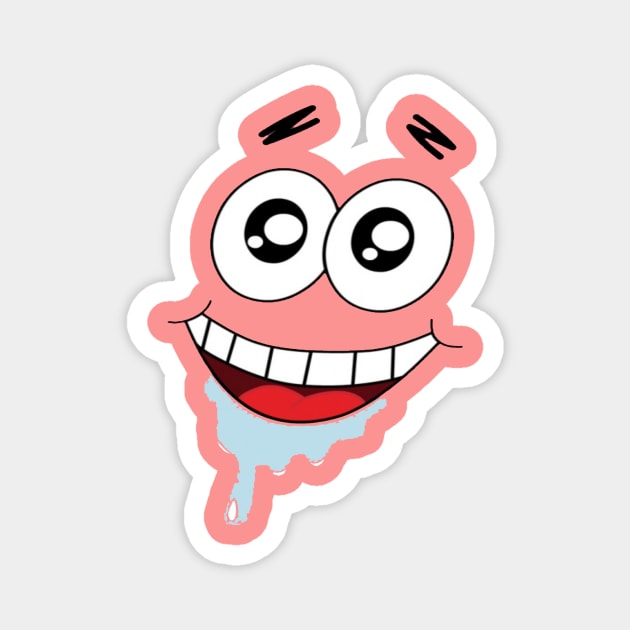 Patrick Star Drooling Magnet by HoLDoN4Sec