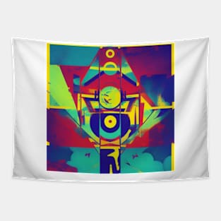 Apocaliptic Colourful Chaos Tapestry