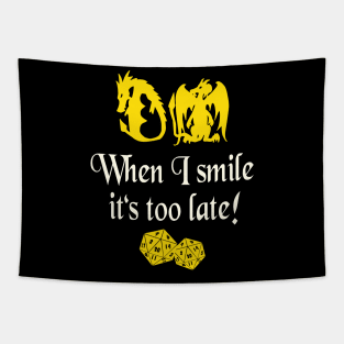 Game Master Roleplaying funny Slogan Tapestry
