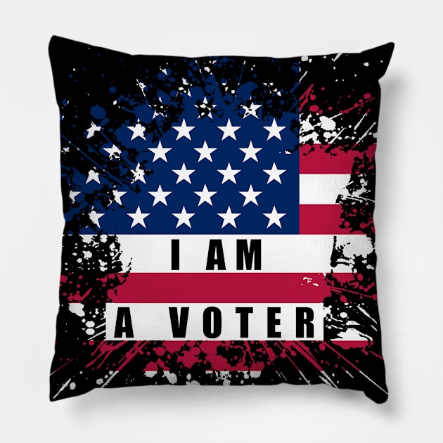 I AM A VOTER Pillow by Ready Online