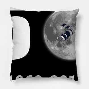 full moon 50th  anniversary 20  july 2019 Satellite a night usa gift man women Pillow