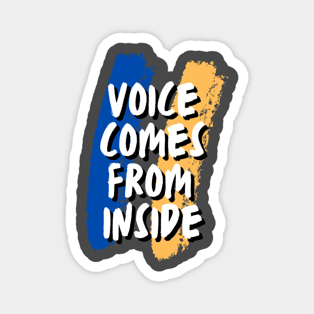voice comes from inside Magnet by NC creations