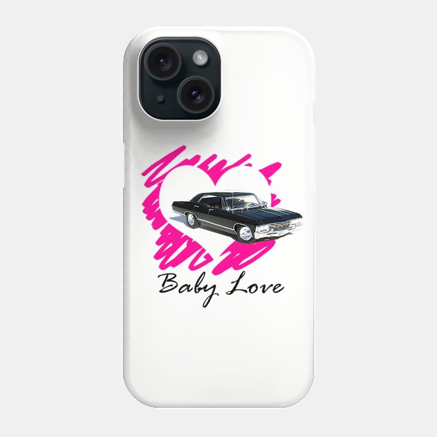 Baby Love - for Supernatural fans only! Phone Case by Luvchildofelvis