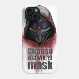 Choose a COVID-19 mask Phone Case