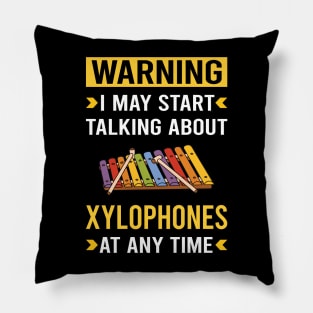 Warning Xylophone Pillow