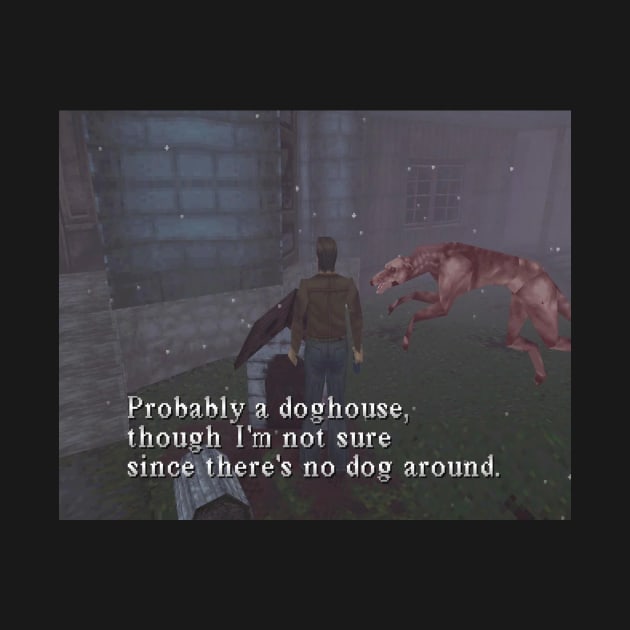 Silent Hill 1 Harry Mason Probably A Doghouse Meme by senaeksi