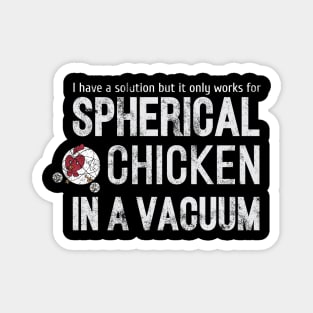 spherical chicken in a vacuum Magnet