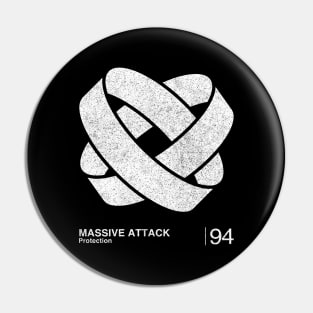 Protection / Minimalist Graphic Artwork Design Pin