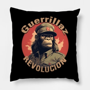 Guerrillaz Revolucion #9: Embrace the Revolution for Change Pillow