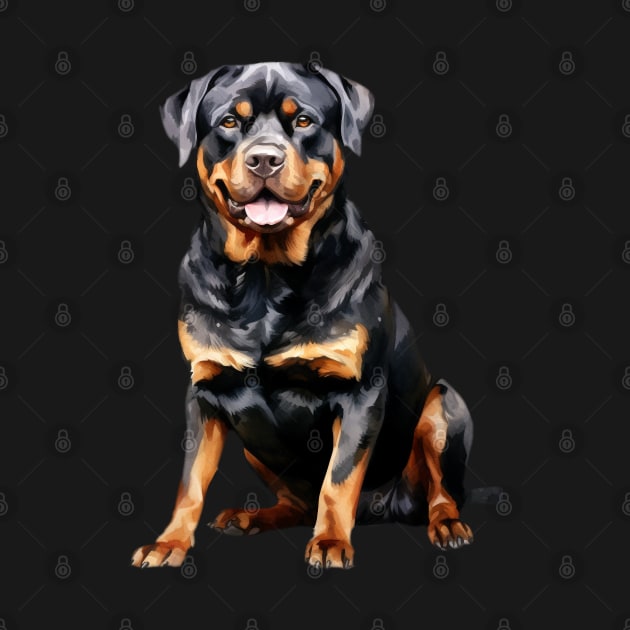 Rottweiler by DavidBriotArt