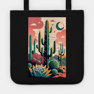 Cactus art Tote