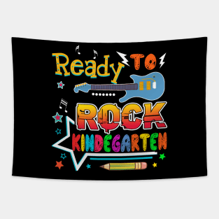 Ready To Rocok Kindergarten Back To School T shirt Tapestry