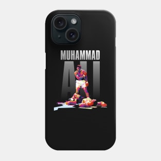 Muhammad Ali Iconic Pose WPAP Phone Case