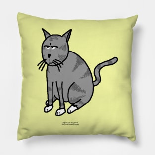 Cat with Attitude Pillow