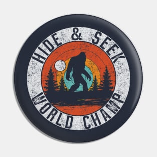 Hike & Seek World Champ Pin