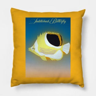 Saddleback Butterfy Fish Pillow